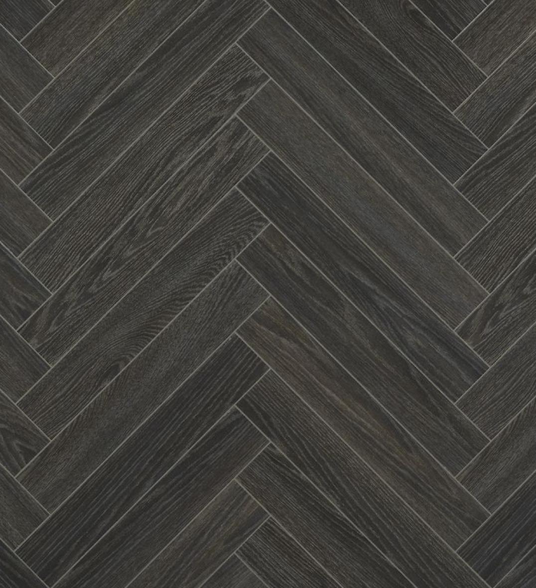 Berry Alloc Chateau Charme Black Parquet Herringbone Laminate Flooring