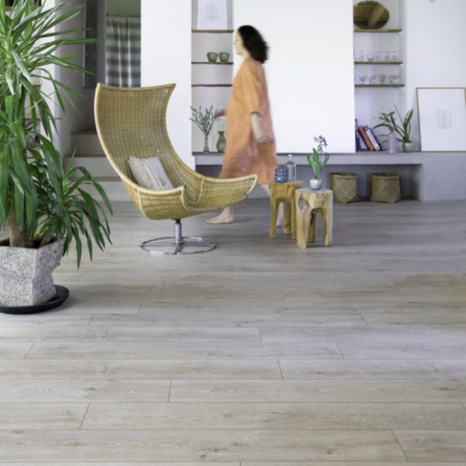 Baelea Luxe Aqua Rustic Grey 8mm Laminate Flooring