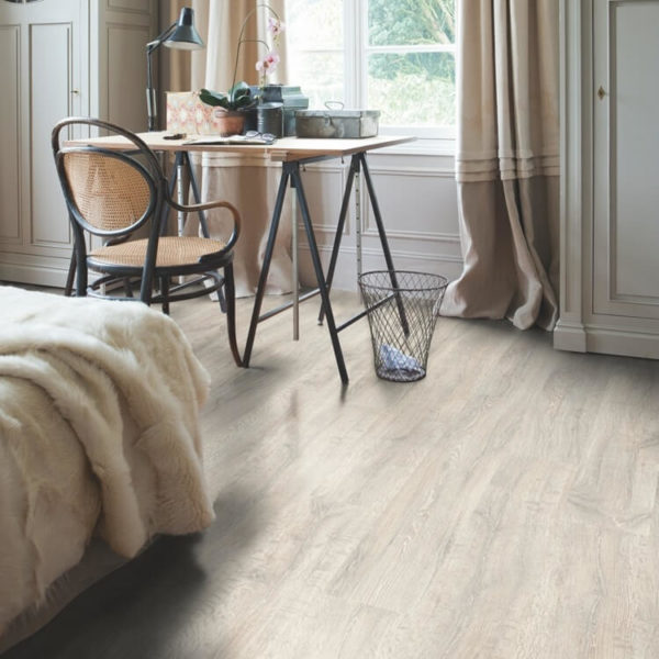 Quick-Step Classic Reclaimed White Patina Oak CL1653 Hydroseal Laminate Flooring