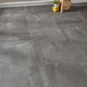 Waterproof Vinyl Tile Flooring Grey Slate Quickstep Livyn Ambient Glue 