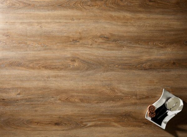 Textures Registered Embossed Dryback Plank Luxury Vinyl Tile - Distressed Oak