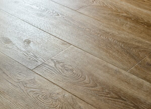 Textures Registered Embossed Dryback Plank Luxury Vinyl Tile - Washed Oak