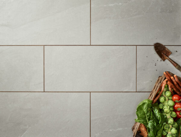 Textures Registered Embossed Dryback Stone Luxury Vinyl Tile - Limestone