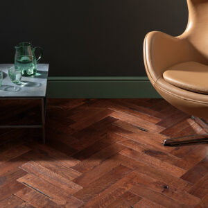 Woodpecker Goodrich Herringbone Foundary Oak Hardwax Oiled Engineered Wood Flooring 32-GMO-001