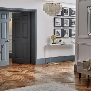 Woodpecker Goodrich Herringbone Spiced Oak Hardwax Oiled Engineered Wood Flooring 32-GSO-001