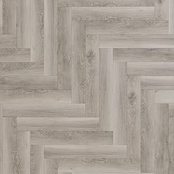 Aspen Light Oak Grey Herringbone 8mm Laminate Flooring
